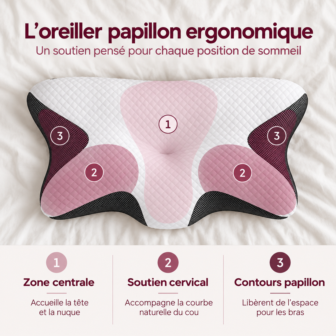 Oreiller Papillon